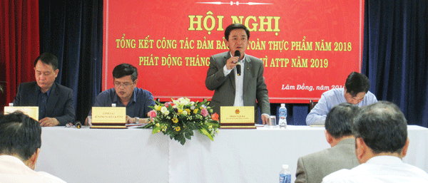 Vận động và giám sát bảo đảm an toàn thực phẩm