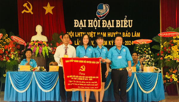 Đại hội đại biểu hội LHTNVN huyện Bảo Lâm khóa V
