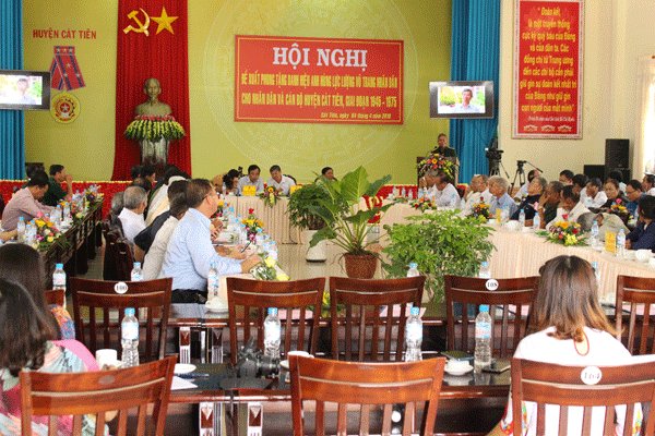 Cát Tiên - vùng đất của những trang sử anh hùng