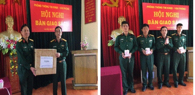 Phòng Thông tin Khoa học quân sự - Học viện Lục quân tổ chức các hoạt động hưởng ứng Ngày sách Việt Nam lần thứ 6