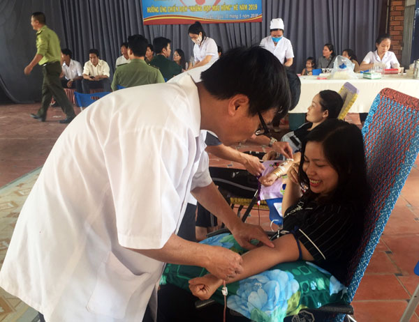 Đạ Tẻh hiến 117 đơn vị máu