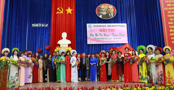 Hội LHPN TP Đà Lạt tổ chức Hội thi &quot;Phụ nữ tài năng duyên dáng&quot;