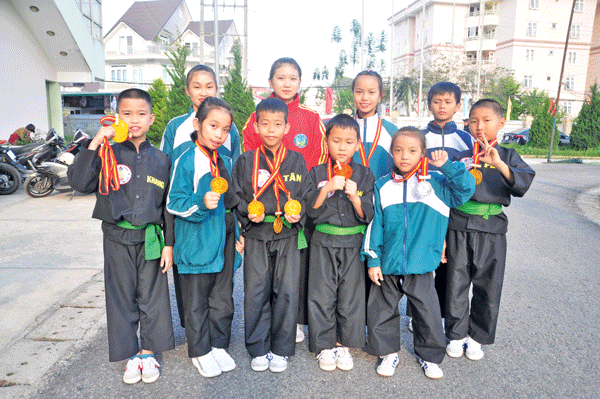 Những khuôn mặt trẻ triển vọng của quyền thuật Võ cổ truyền