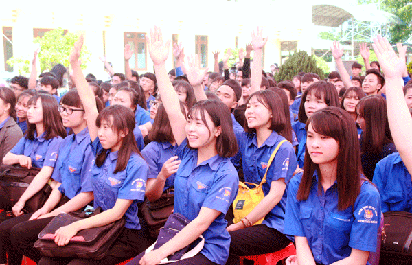 Tuổi trẻ Lâm Hà tiên phong, đoàn kết xây dựng quê hương