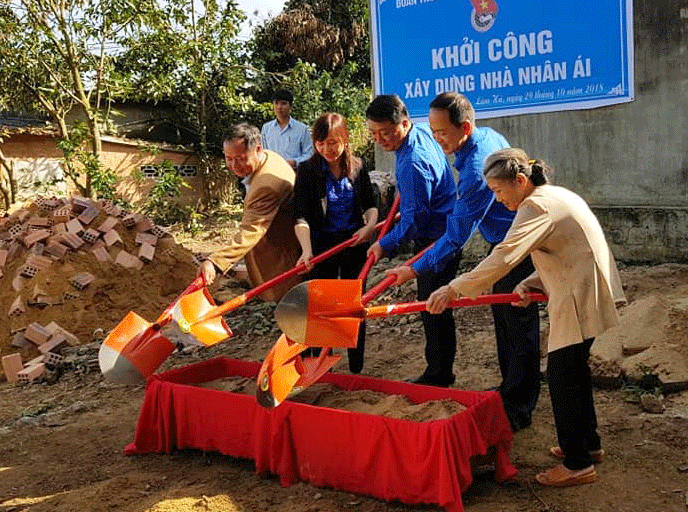 Thanh niên Lâm Hà tiên phong, đoàn kết xây dựng quê hương giàu đẹp. Ảnh: D.Nguyễn