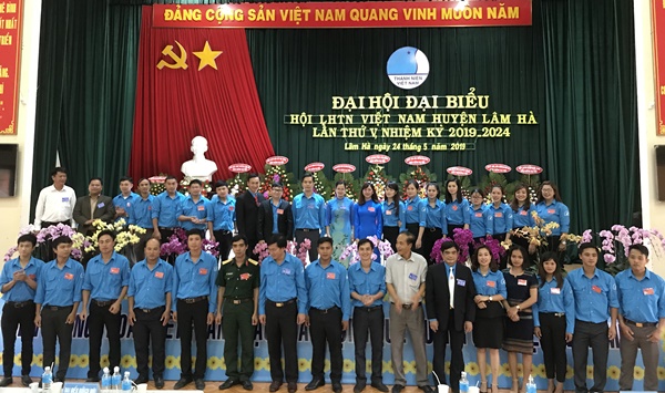 Đại hội Hội LHTN Việt Nam huyện Lâm Hà lần thứ V, nhiệm kỳ 2019 - 2024