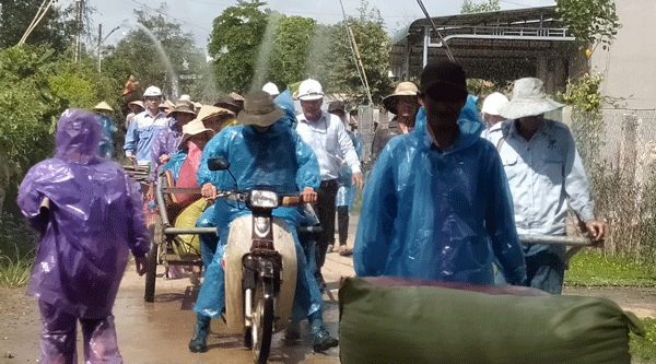 Cát Tiên: Hơn 200 người tham gia diễn tập ứng phó xả lũ khẩn cấp