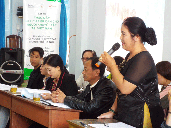 Thúc đẩy du lịch tiếp cận cho người khuyết tật
