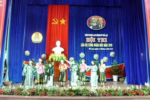 Liên đoàn Lao động TP Đà Lạt tổ chức Hội thi Cán bộ Công đoàn giỏi