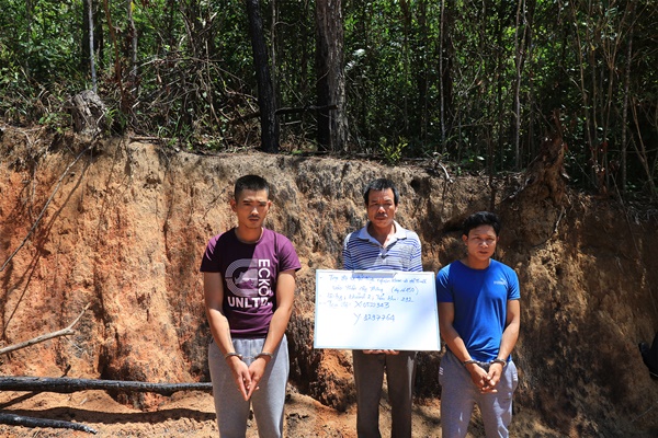 Bắt được nghi can chủ mưu trong vụ phá rừng thông ở Lâm Hà