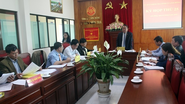 Hội nghị Ủy ban Kiểm tra Tỉnh ủy lần thứ 25