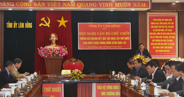 Thông báo nhanh kết quả Hội nghị lần thứ 10, BCH Trung ương Đảng khóa XII