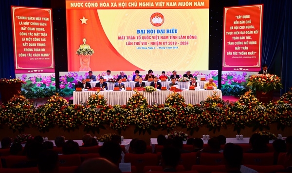Đoàn Chủ tịch Đại hội đại biểu MTTQVN tỉnh khóa VIII, nhiệm kỳ 2019 - 2024