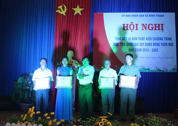Bình Thạnh: Tổng kết 10 năm thực hiện Chương trình mục tiêu quốc gia xây dựng nông thôn mới