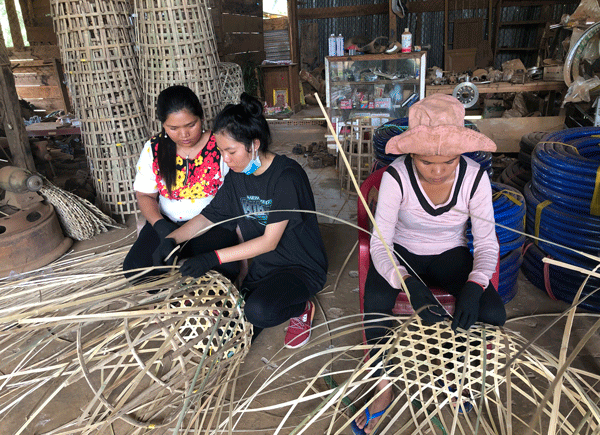 Khát vọng đưa sản phẩm mây, tre đan  Cát Tiên vươn ra thế giới