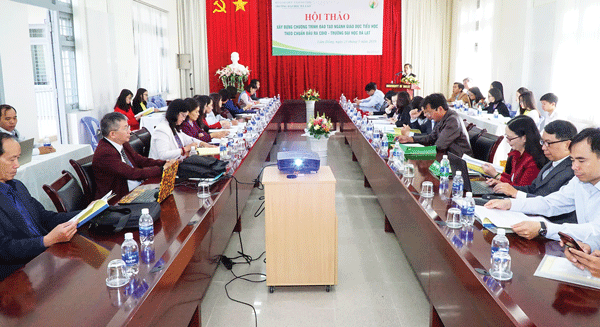 Ðại học Ðà Lạt đào tạo ngành giáo dục tiểu học chuẩn CDIO