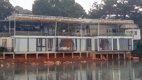 Công trình không phép của Công ty TNHH Trà Vườn Thương vi phạm vùng bảo vệ 1 của Thắng cảnh hồ Tuyền Lâm