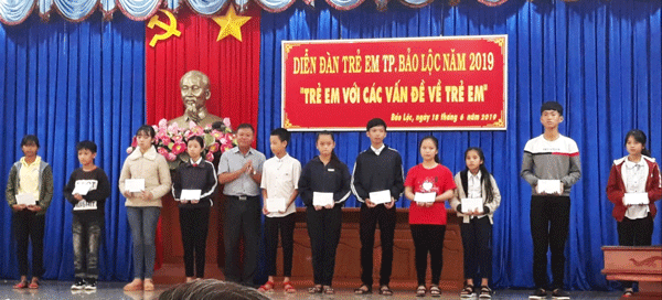 Bảo Lộc tổ chức diễn đàn &quot;Trẻ em với các vấn đề về trẻ em&quot;
