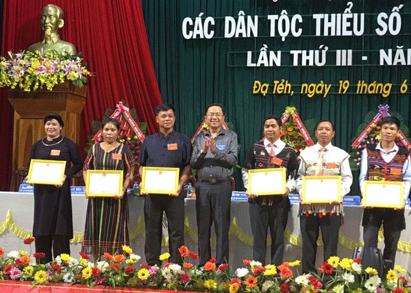 Đại hội đại biểu các DTTS huyện Đạ Tẻh lần thứ III: Hiệp thương cử 7 đại biểu dự đại hội cấp trên