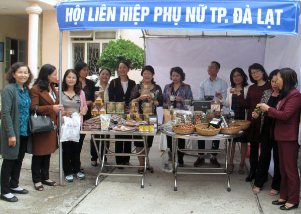 Các sản phẩm từ các ý tưởng khởi nghiệp dự thi chung kết đều được chọn tham gia triển lãm tại Ngày hội Khởi nghiệp của phụ nữ Lâm Đồng
