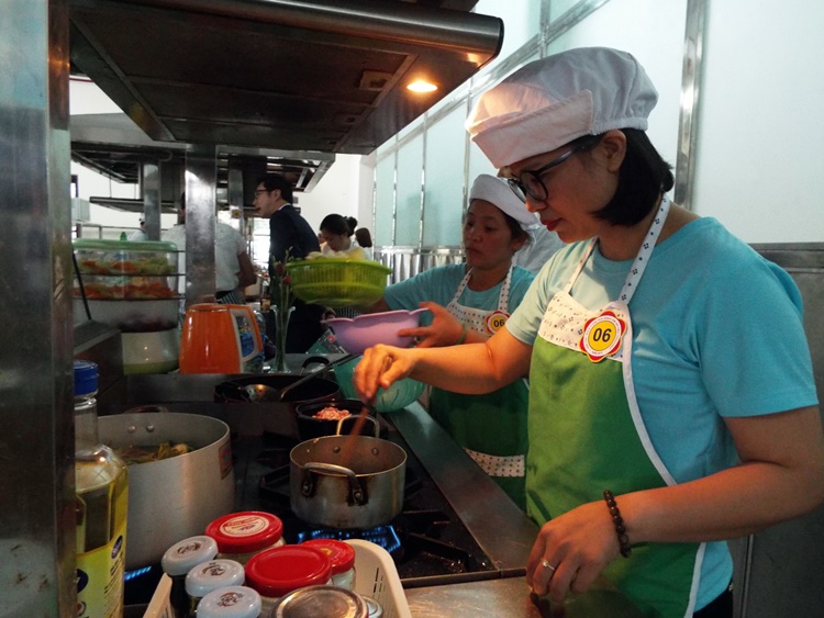 Hội thi Bữa cơm gia đình ấp áp yêu thương