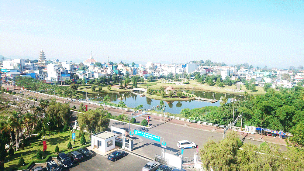 Đô thị Bảo Lộc ngày nay. Ảnh: Đông Anh