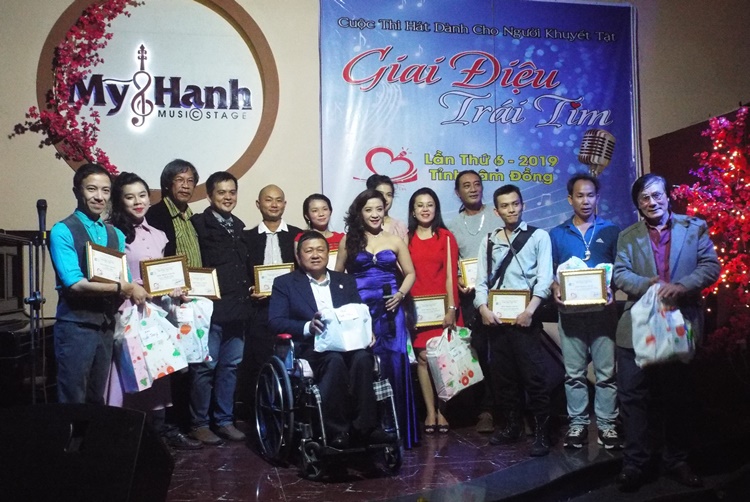 Trao giải Cuộc thi hát dành cho người khuyết tật &quot;Giai điệu trái tim&quot;