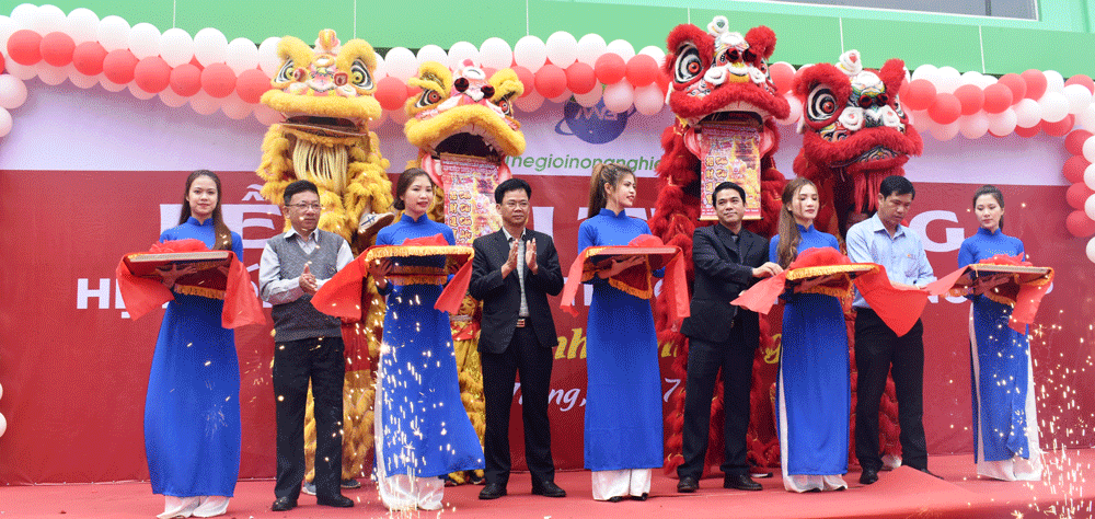 Khai trương Siêu thị Thế giới nông nghiệp tại Phi Nôm