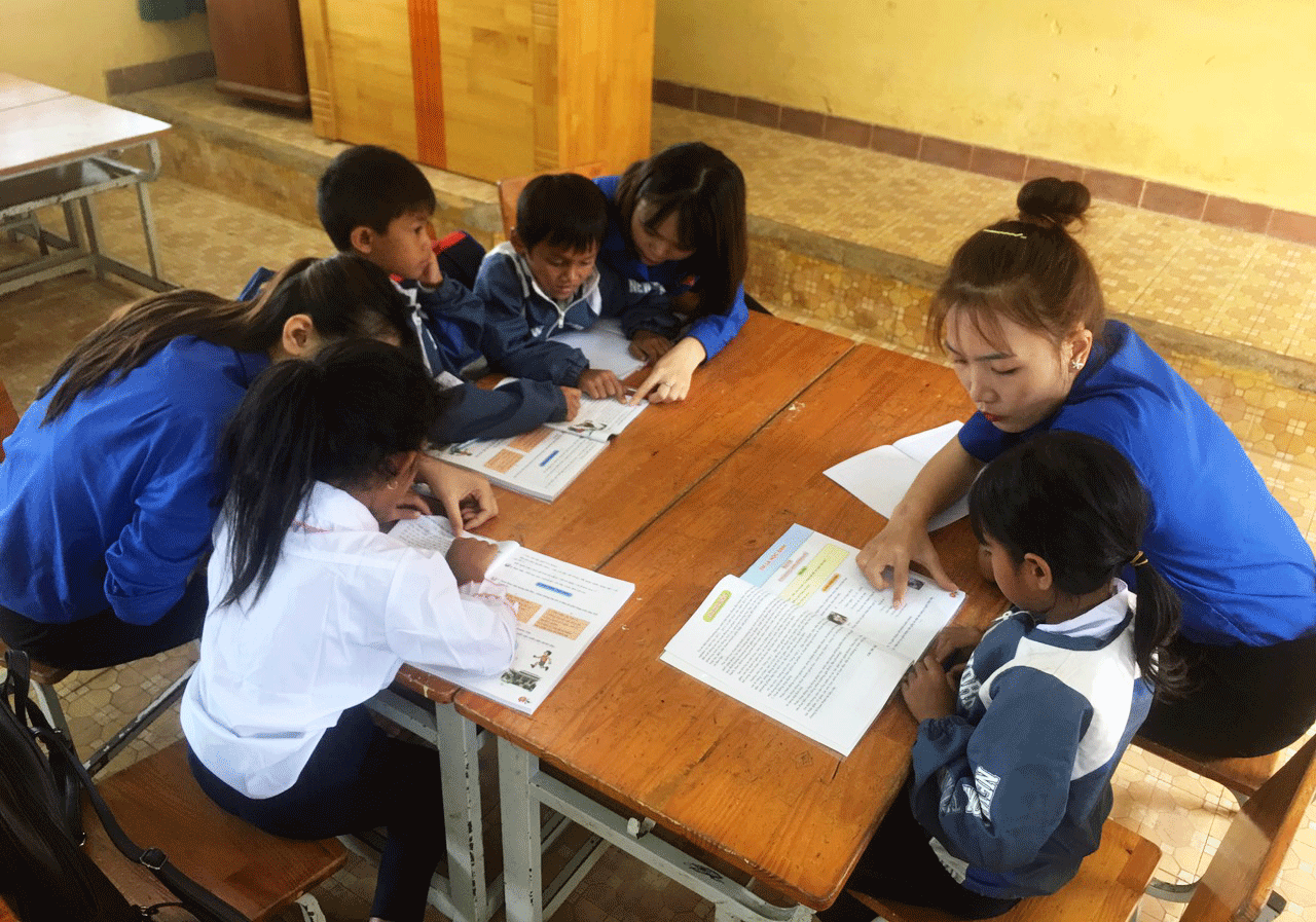 Dấu ấn màu xanh tình nguyện