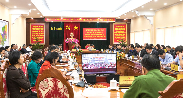 Hội nghị trực tuyến toàn quốc sơ kết 3 năm thực hiện Chỉ thị 05 của Bộ Chính trị