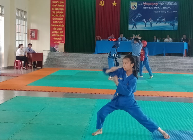 Giải Vovinam các Câu lạc bộ huyện Đức Trọng năm 2019