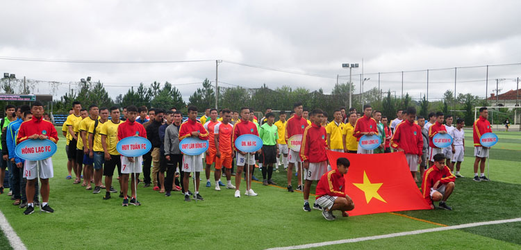 Khai mạc giải Bóng đá 11 người các câu lạc bộ thành phố Đà Lạt - 2019