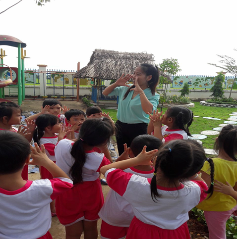 Cô giáo vùng xa yêu nghề, mến trẻ