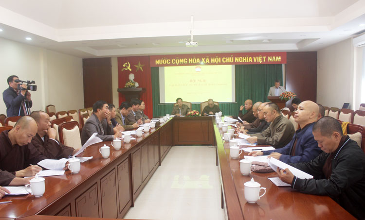 Gặp mặt chức sắc Phật giáo