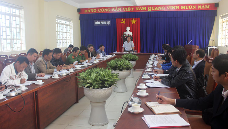 Giám sát về môi trường tại Đà Lạt