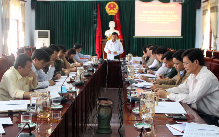 Đức Trọng triển khai nhiệm vụ 3 tháng cuối năm 2019