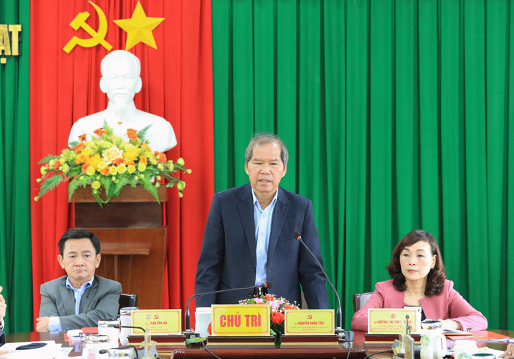 Bí thư Tỉnh ủy làm việc với TP Đà Lạt
