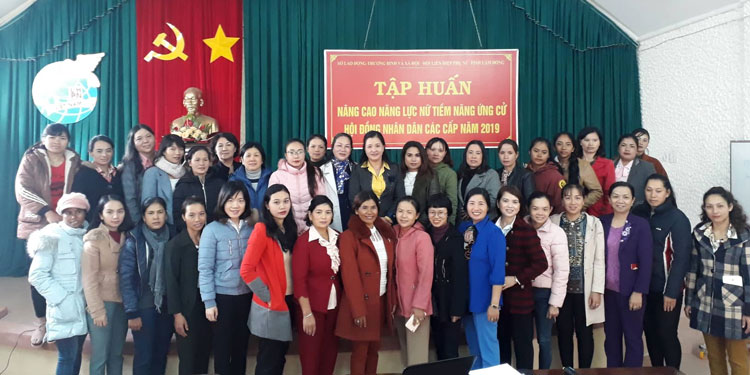 Tập huấn nâng cao năng lực cho hơn 40 nữ đại biểu Hội đồng nhân dân các cấp