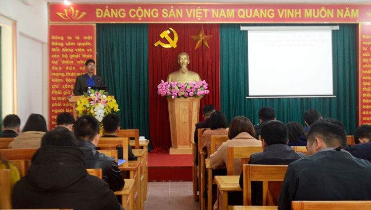 Sinh hoạt chính trị quán triệt các Kết luận của Trung ương Đoàn