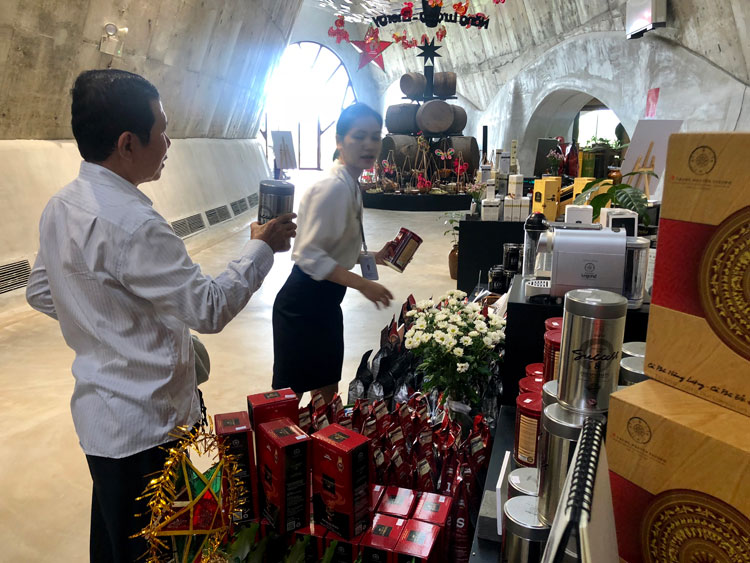 Nơi trưng bày và thưởng thức các sản phẩm cà phê Trung Nguyên, đơn vị xây dựng và phát triển bảo tàng