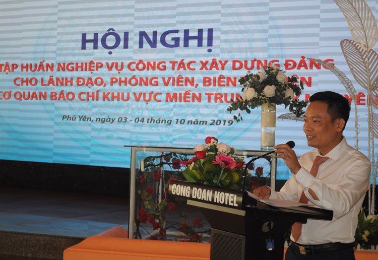 Tập huấn nghiệp vụ xây dựng Đảng cho lãnh đạo, phóng viên các cơ quan báo chí