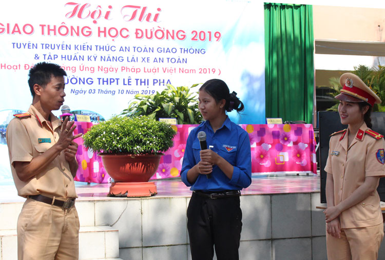 Bảo Lộc: Hội thi Giao thông học đường năm 2019