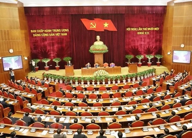 Khai mạc Hội nghị lần thứ 11 Ban Chấp hành T.Ư Đảng khóa XII