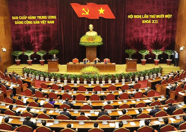 Bế mạc Hội nghị lần thứ 11 Ban Chấp hành Trung ương Đảng khoá XII