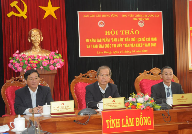 Hội thảo khoa học 70 năm tác phẩm Dân vận của Chủ tịch Hồ Chí Minh