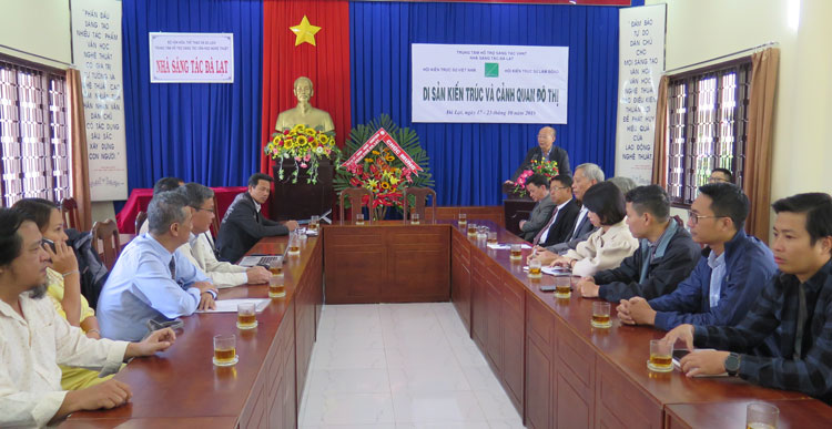 30 kiến trúc sư tham gia Trại sáng tác Di sản kiến trúc và cảnh quan đô thị Đà Lạt