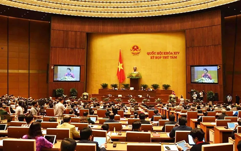 Khai mạc trọng thể kỳ họp thứ tám Quốc hội khoá XIV