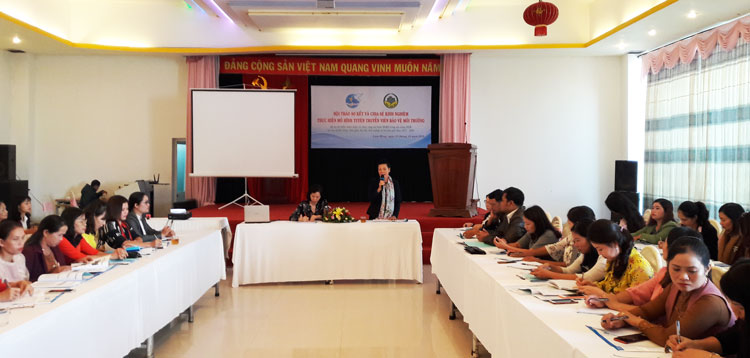Hội thảo Sơ kết và chia sẻ kinh nghiệm thực hiện mô hình tuyên truyền viên bảo vệ môi trường