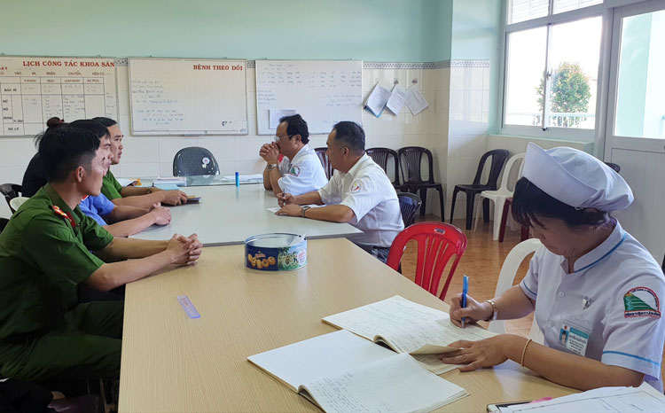 Cơ quan công an làm việc với Bệnh viện II Lâm Đồng về vụ việc