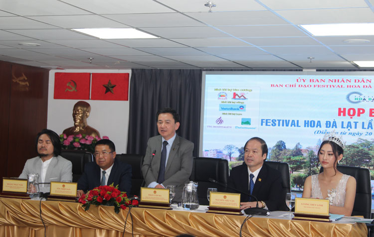 Họp báo Festival Hoa Đà Lạt - năm 2019 tại TP Hồ Chí Minh chủ đề chính xoay quanh &quot;Đà Lạt và Hoa&quot;